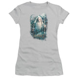 Juniors Sheer Cap Sleeve