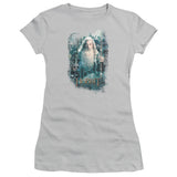 Juniors Sheer Cap Sleeve