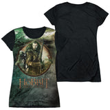 Junior Cap Sleeve 100% Poly Black Back