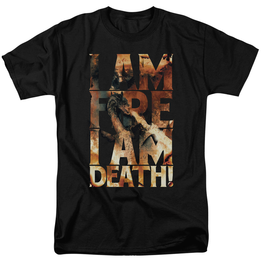 Hobbit/i Am Fire-s/s Adult 18/1 - Black