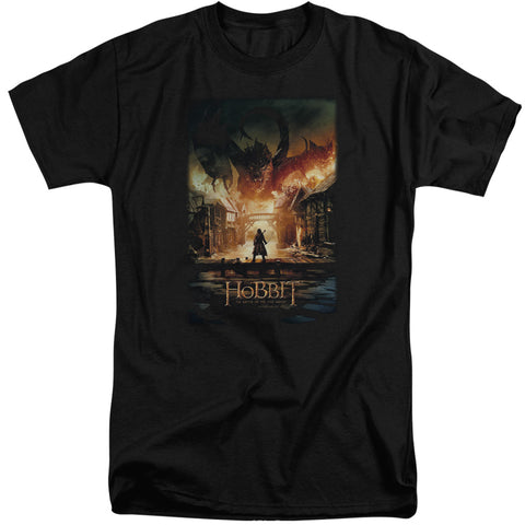 Hobbit/smaug Poster-s/s Adult Tall-black