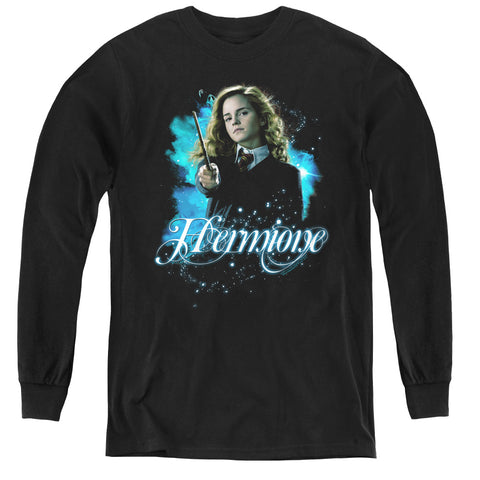 Harry Potter/hermione Ready-youth Long Sleeve Tee-black