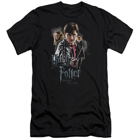 Harry Potter/deathly Hollows Cast-s/s Adult 30/1-black