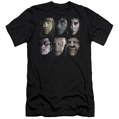 Harry Potter/horizontal Heads-s/s Adult 30/1-black
