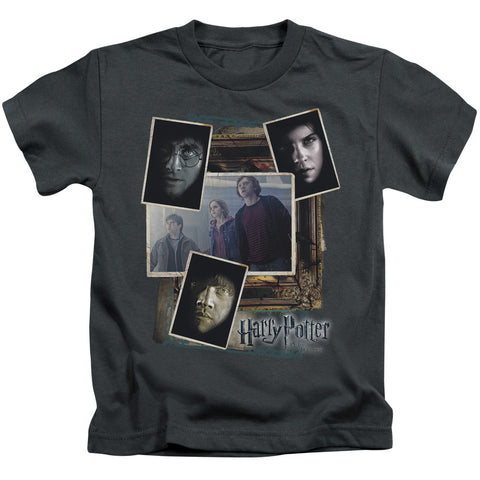 Harry Potter/trio Collage-s/s Juvenile 18/1-charcoal