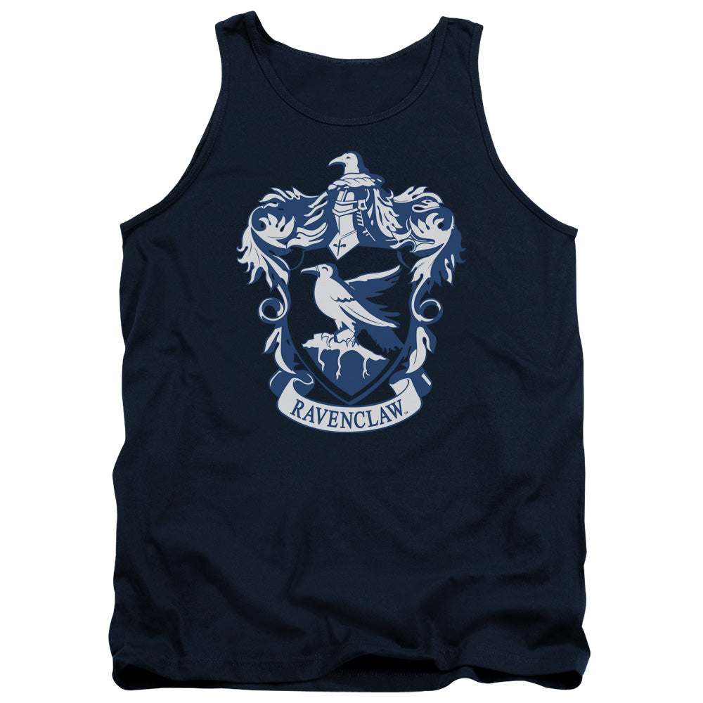 Harry Potter/ravenclaw Crest-adult Tank-navy