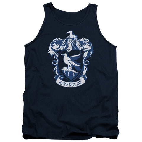 Harry Potter/ravenclaw Crest-adult Tank-navy