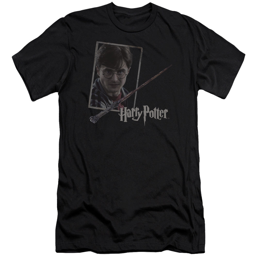 Harry Potter/harrys Wand Portrait-s/s Adult 30/1-black
