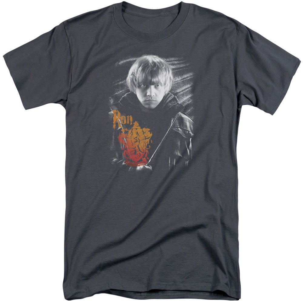 Harry Potter/ron Portrait-s/s Adult Tall 18/1-charcoal