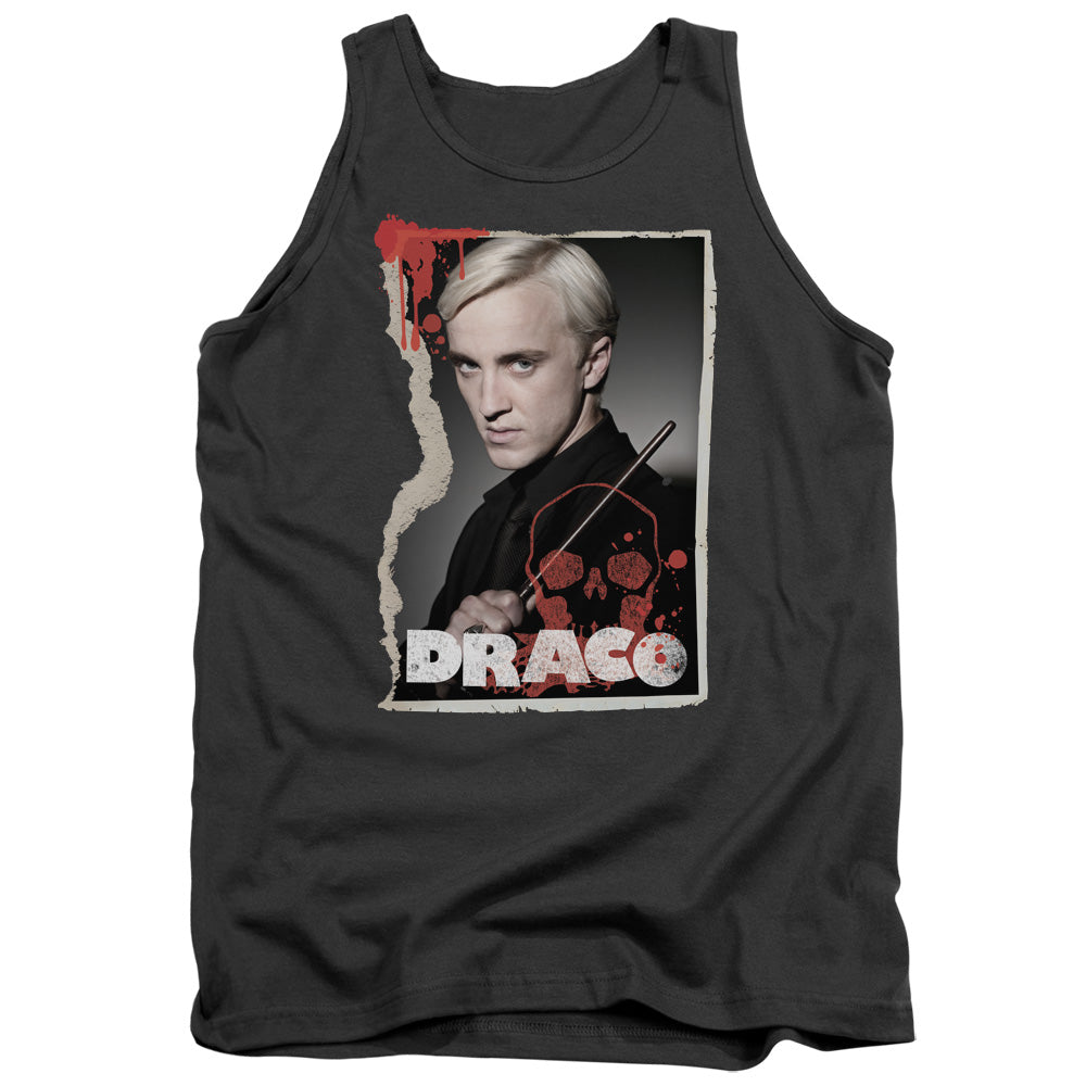 Harry Potter/draco Frame-adult Tank-charcoal