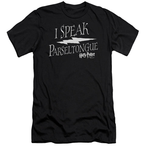 Harry Potter/i Speak Parseltongue-hbo S/s Adult 30/1-black