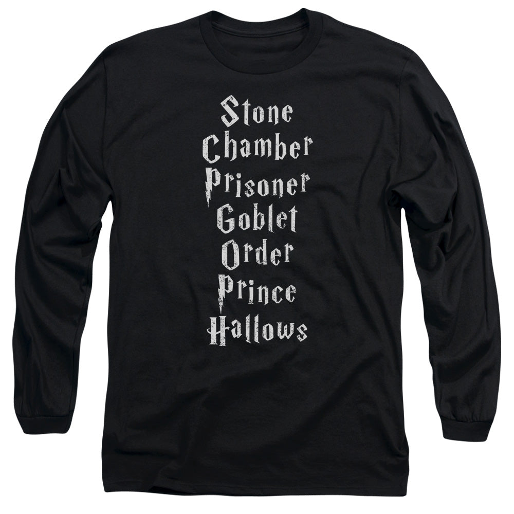 Harry Potter/titles-l/s Adult 18/1-black