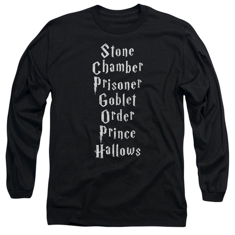 Harry Potter/titles-l/s Adult 18/1-black