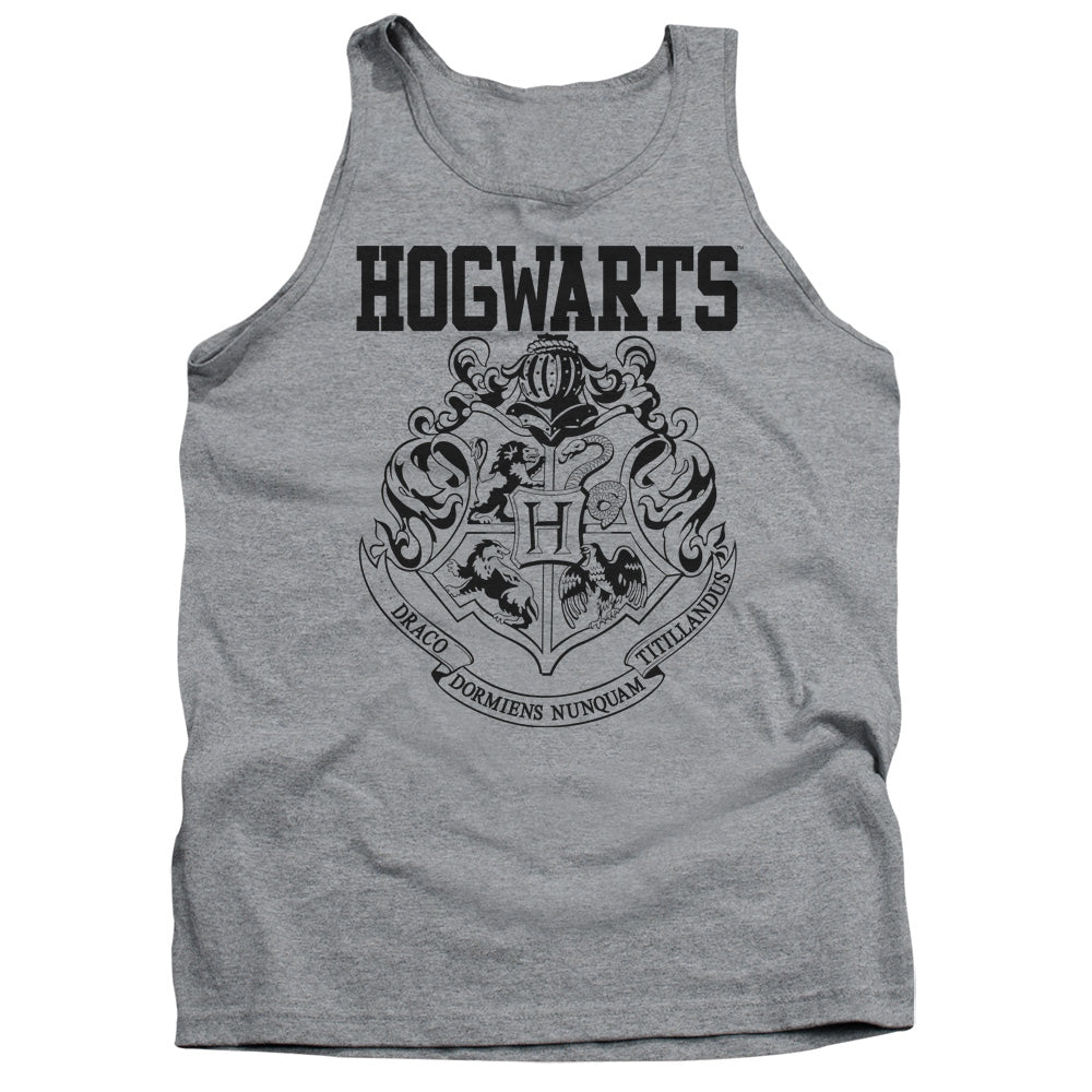 Harry Potter/hogwarts Athletic-adult Tank-athletic Heather