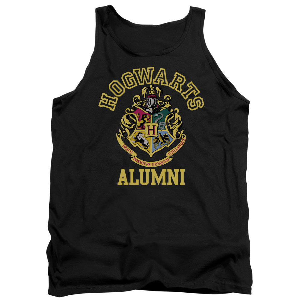 Harry Potter/hogwarts Alumni-adult Tank-black