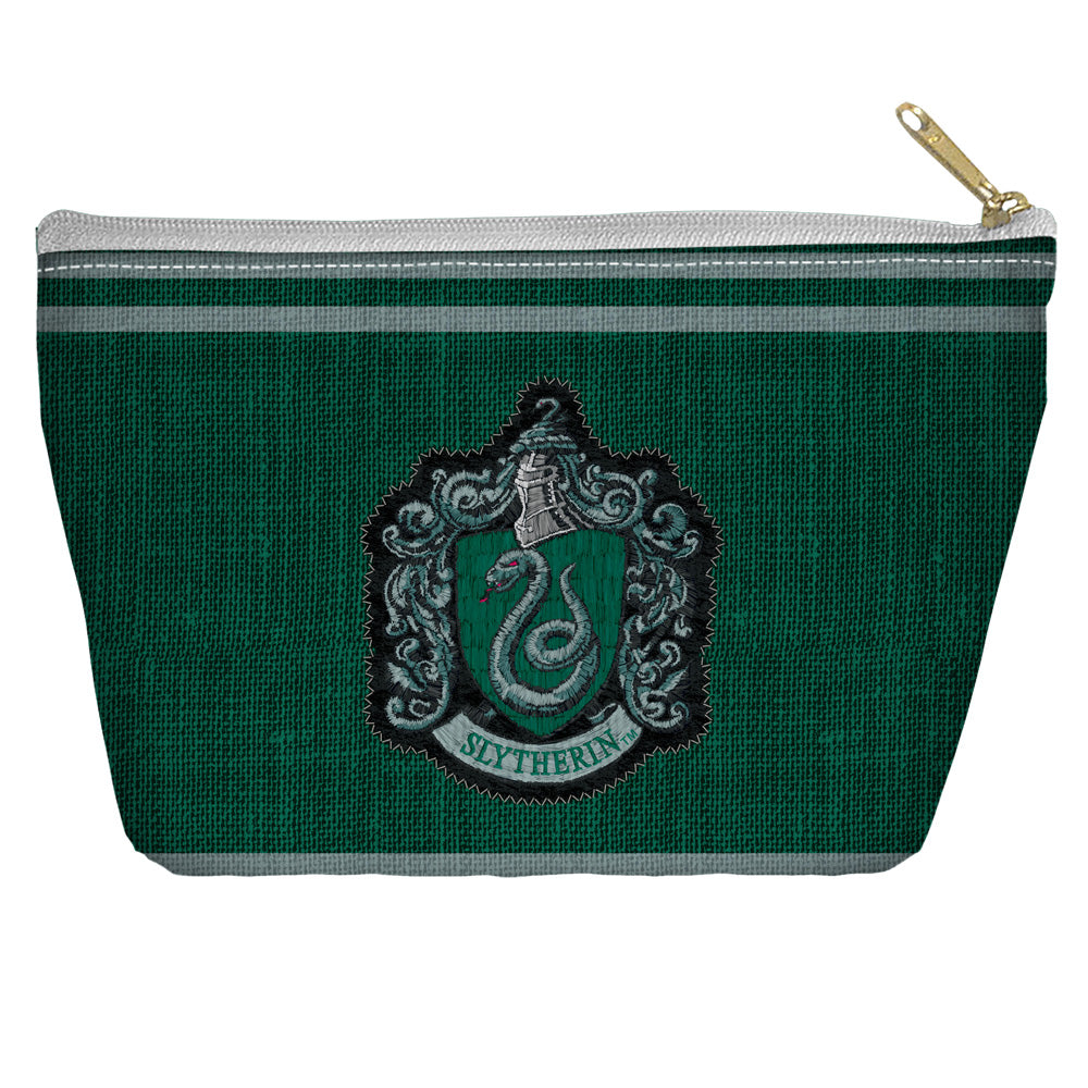Harry Potter/slytherin Stitch Crest - Accessory Pouch