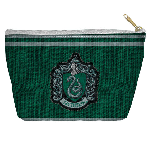 Harry Potter/slytherin Stitch Crest - Accessory Pouch