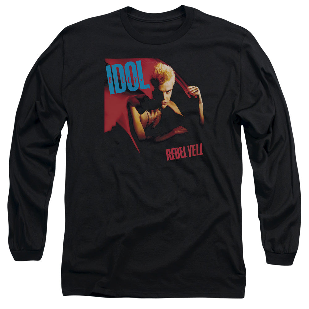 Billy Idol/rebel Yell-l/s Adult 18/1-black