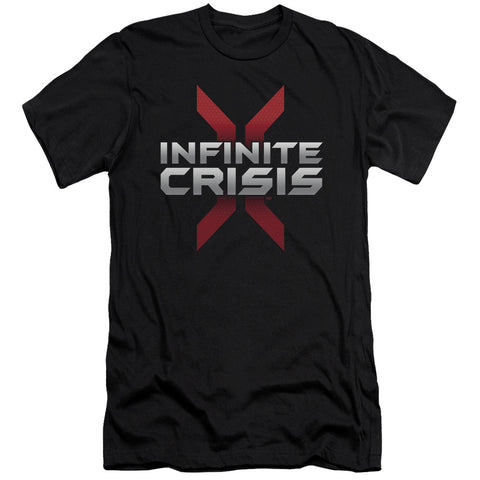 Infinite Crisis/logo-s/s Adult 30/1-black