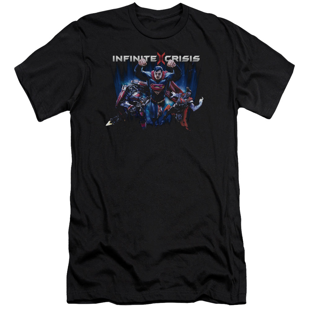 Infinite Crisis/ic Super-s/s Adult 30/1-black