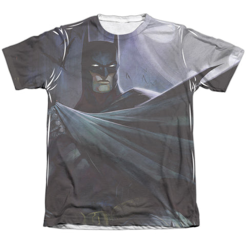 Infinite Crisis/batman Vs Joker-adult Poly/cotton S/s Tee-white