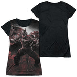 Junior Cap Sleeve 100% Poly Black Back