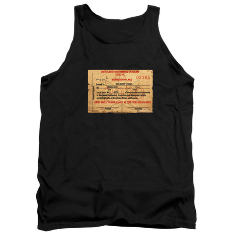 Jay And Silent Bob/dealer Card-adult Tank-black