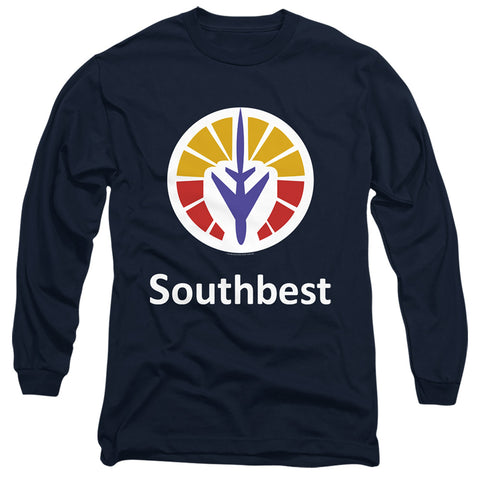 Jay And Silent Bob/south Best-l/s Adult 18/1-navy