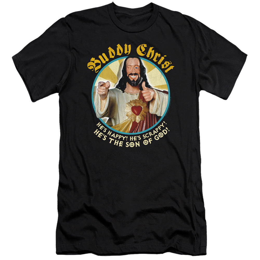 Jay And Silent Bob/buddy Christ-hbo S/s Adult 30/1-black