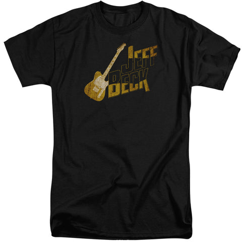 Jeff Beck/that Yellow Guitar-s/s Adult Tall 18/1-black