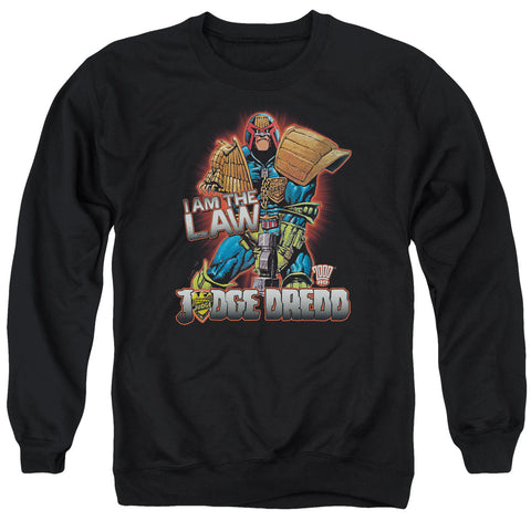 Judge Dredd/law - Adult Crewneck Sweatshirt - Black