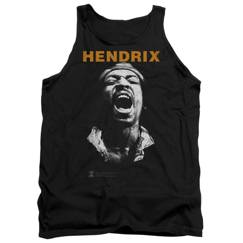 Jimi Hendrix/listen-adult Tank-black