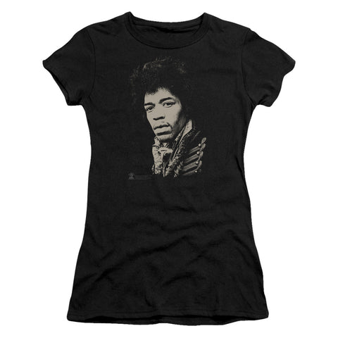 Jimi Hendrix/classic Jimi-s/s Junior Sheer-black