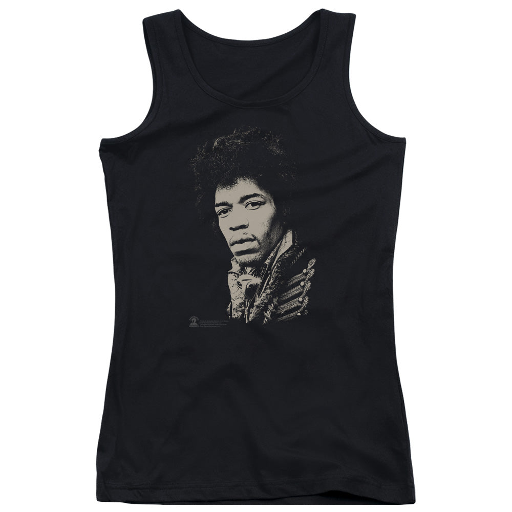 Jimi Hendrix/classic Jimi-juniors Tank Top  -black