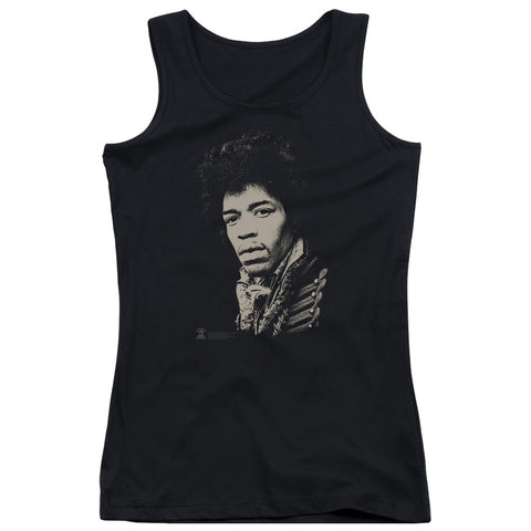 Jimi Hendrix/classic Jimi-juniors Tank Top  -black