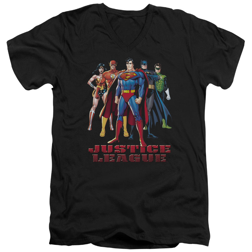 Adult Slim Fit V Neck
