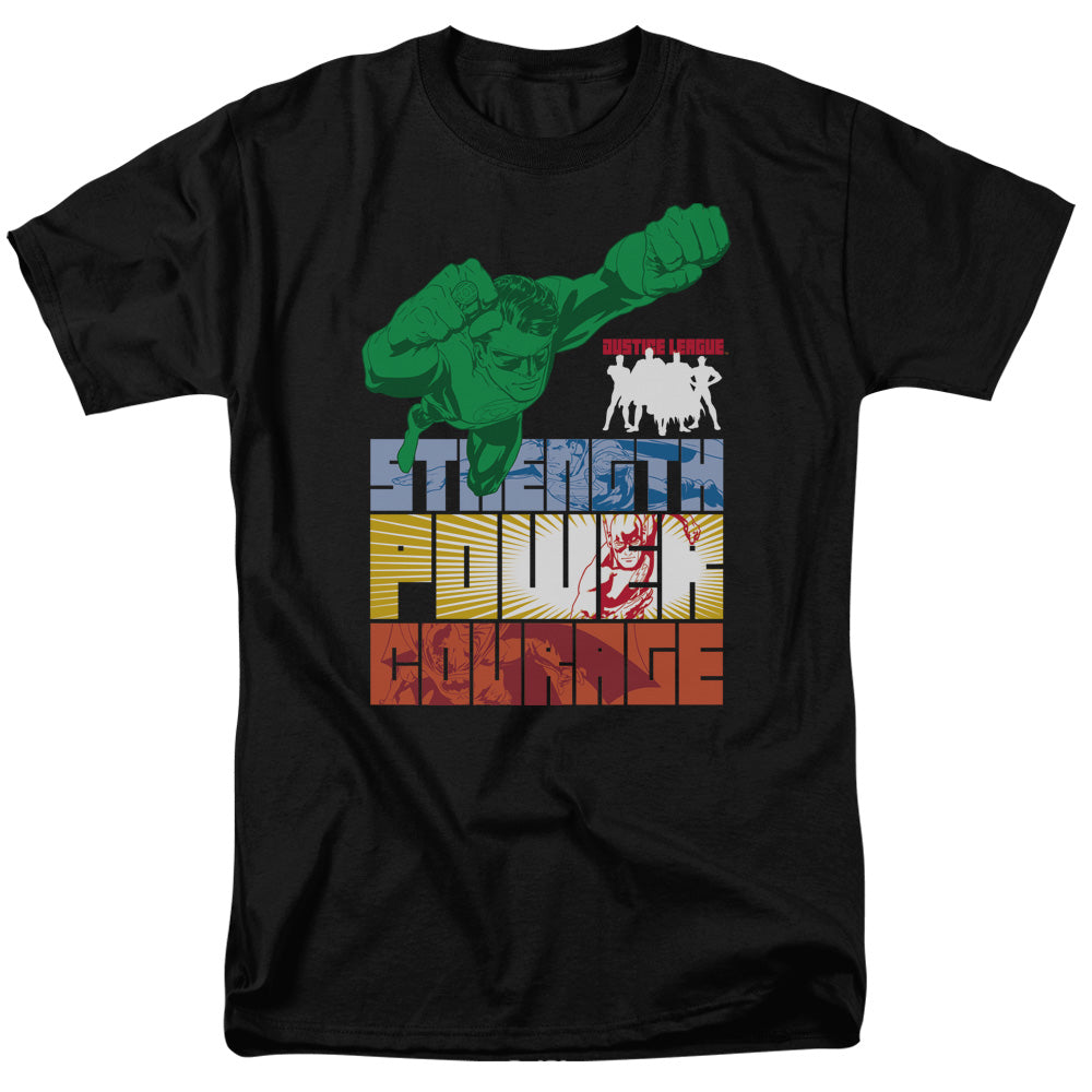 Jla/heroic Qualities - S/s Adult 18/1 - Black