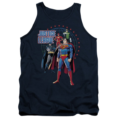 Jla/protectors - Adult Tank - Navy