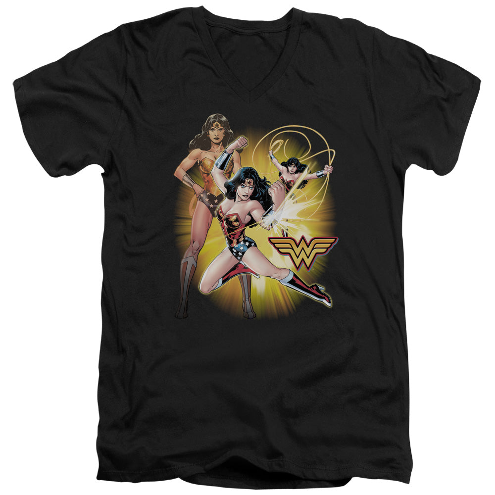 Adult Slim Fit V Neck