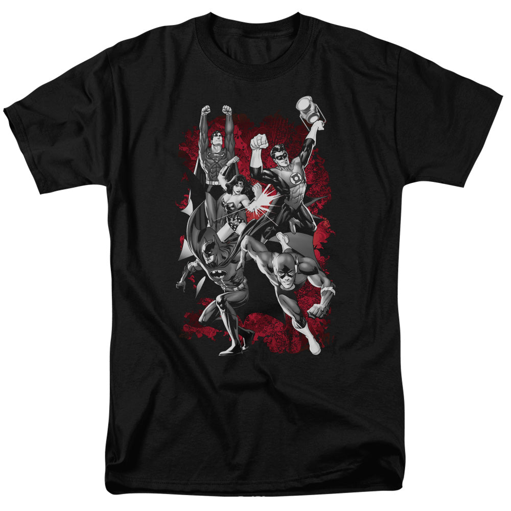 Jla/jla Explosion-s/s Adult 18/1-black