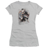 Juniors Sheer Cap Sleeve
