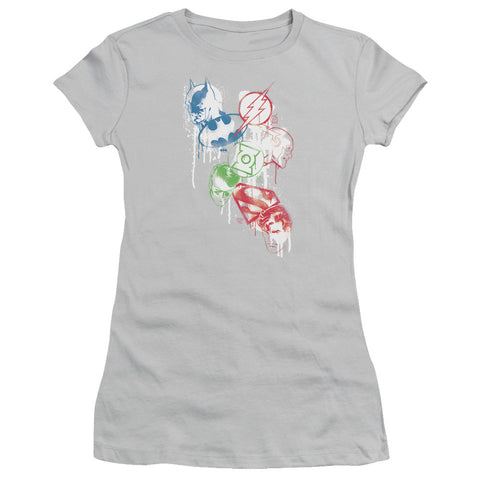 Juniors Sheer Cap Sleeve
