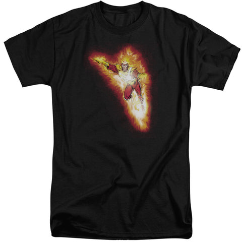 Jla/firestorm Blaze-s/s Adult Tall-black