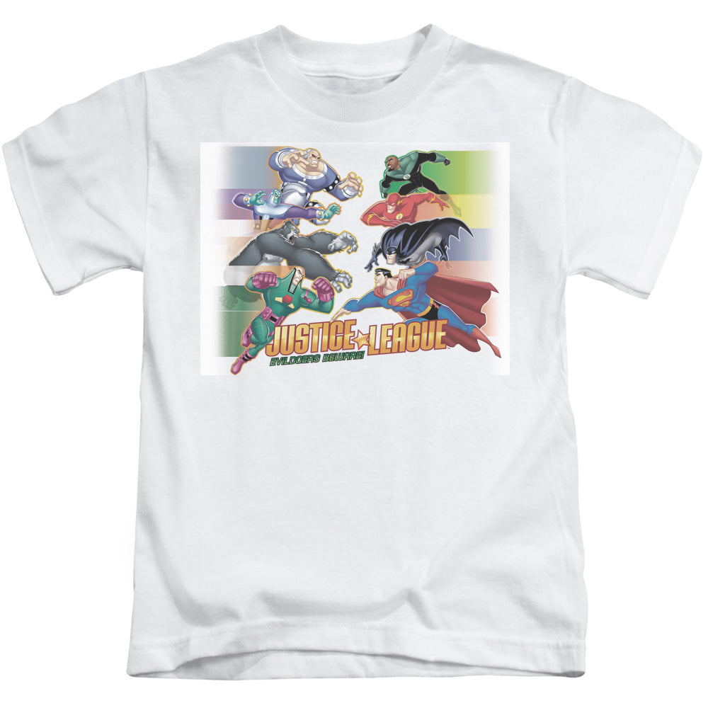 Jla/evildoers Beware - S/s Juvenile 18/1 - White
