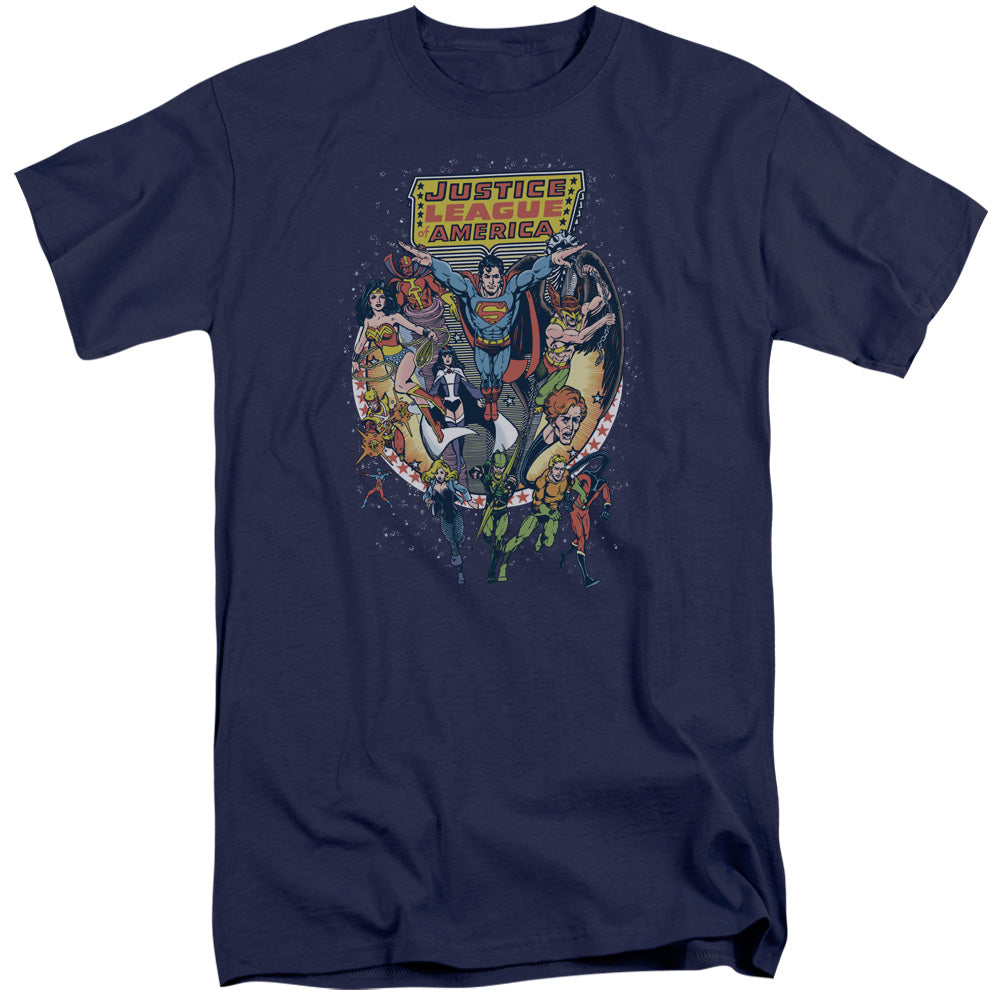 Jla/star Group-s/s Adult Tall-navy