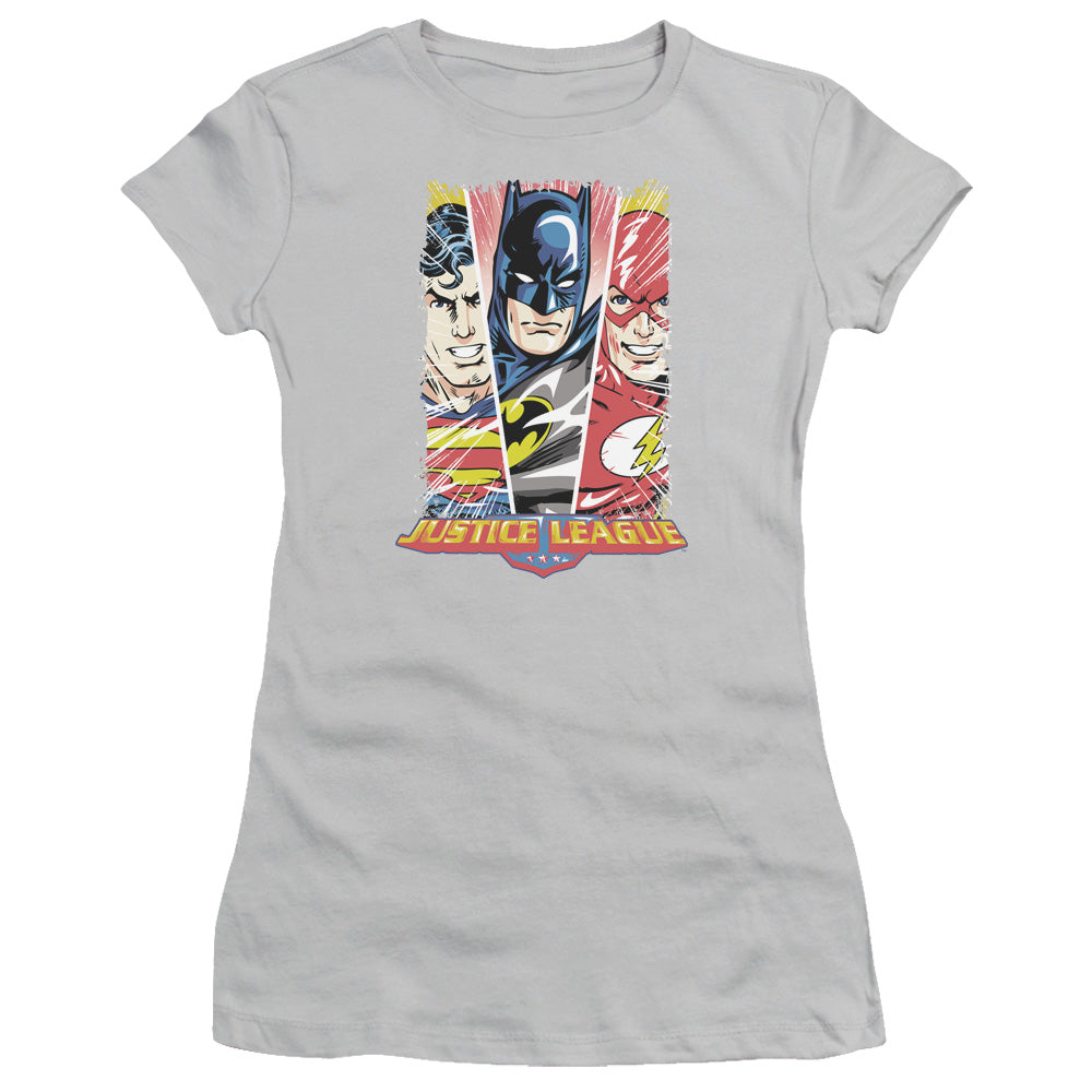 Juniors Sheer Cap Sleeve