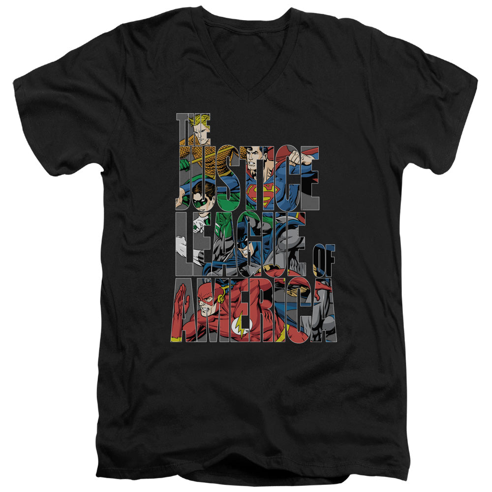 Adult Slim Fit V Neck