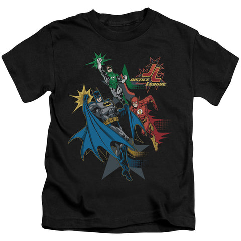 Jla/action Stars - S/s Juvenile 18/1 - Black