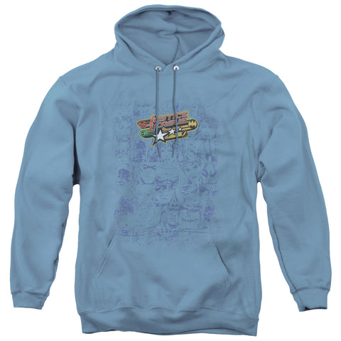 Jla/on Call - Adult Pull-over Hoodie - Carolina Blue