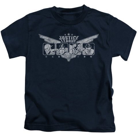Jla/justice Wings - S/s Juvenile 18/1 - Navy